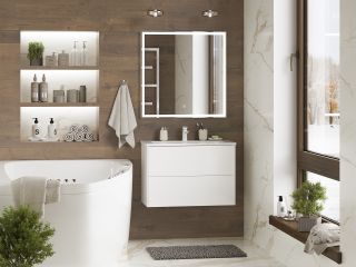 Подвесная тумба под раковину Brevita Toy 70 УТ000025660 белый